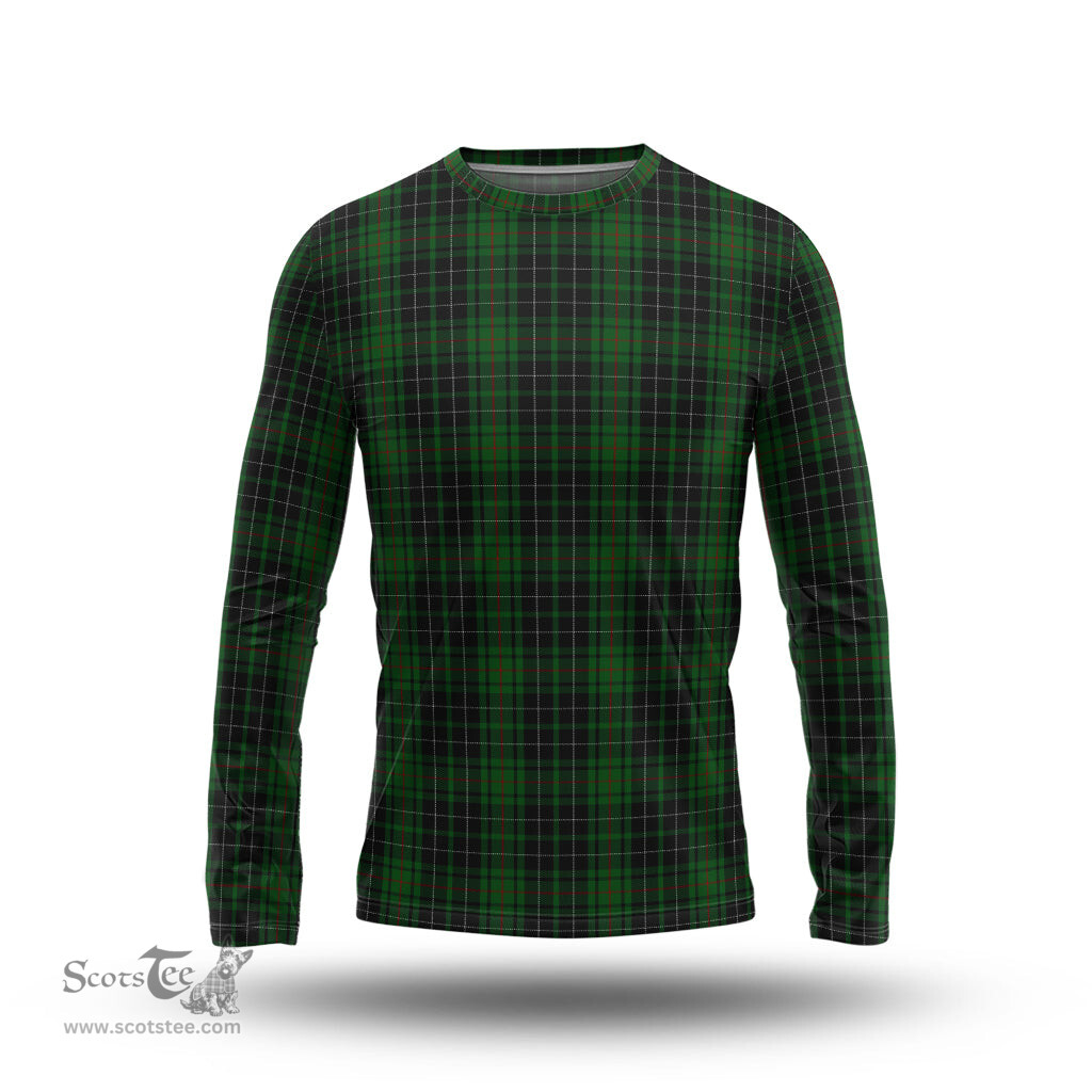 ScotsTee Shop Scottish MacAulay Hunting Clan Tartan Long Sleeve T Shirt