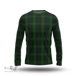 ScotsTee Shop Scottish MacAulay Hunting Clan Tartan Long Sleeve T Shirt