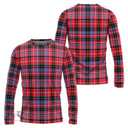 ScotsTee Shop Scottish Udny Clan Tartan Long Sleeve T Shirt