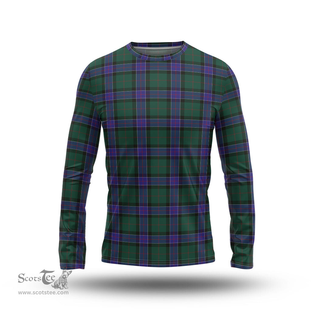 ScotsTee Shop Scottish Sinclair Hunting Modern Clan Tartan Long Sleeve T Shirt
