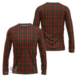 ScotsTee Shop Scottish MacInnes Hastie Clan Tartan Long Sleeve T Shirt