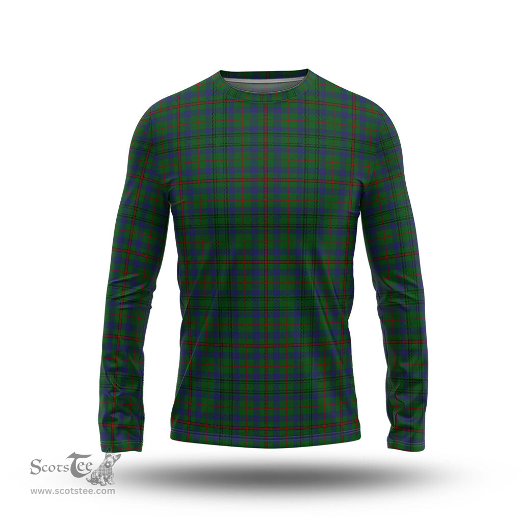 ScotsTee Shop Scottish Moncrieff of Atholl Clan Tartan Long Sleeve T Shirt