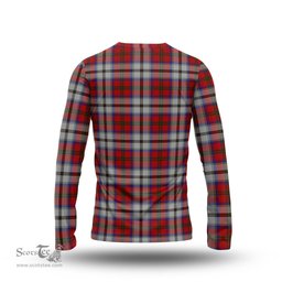 ScotsTee Shop Scottish MacCulloch Dress Clan Crest Tartan Long Sleeve T Shirt