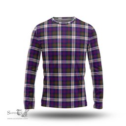 ScotsTee Shop Scottish MacDonald Dress Modern Clan Tartan Long Sleeve T Shirt