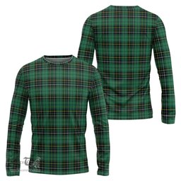 ScotsTee Shop Scottish MacAlpin Ancient Clan Tartan Long Sleeve T Shirt