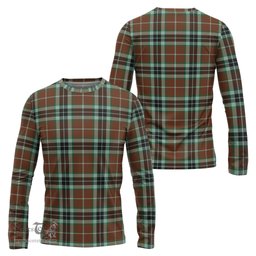 ScotsTee Shop Scottish Thomson Hunting Modern Clan Tartan Long Sleeve T Shirt
