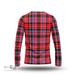 ScotsTee Shop Scottish Straiton Clan Tartan Long Sleeve T Shirt