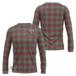 ScotsTee Shop Scottish MacGregor Hunting Ancient Clan Crest Tartan Long Sleeve T Shirt