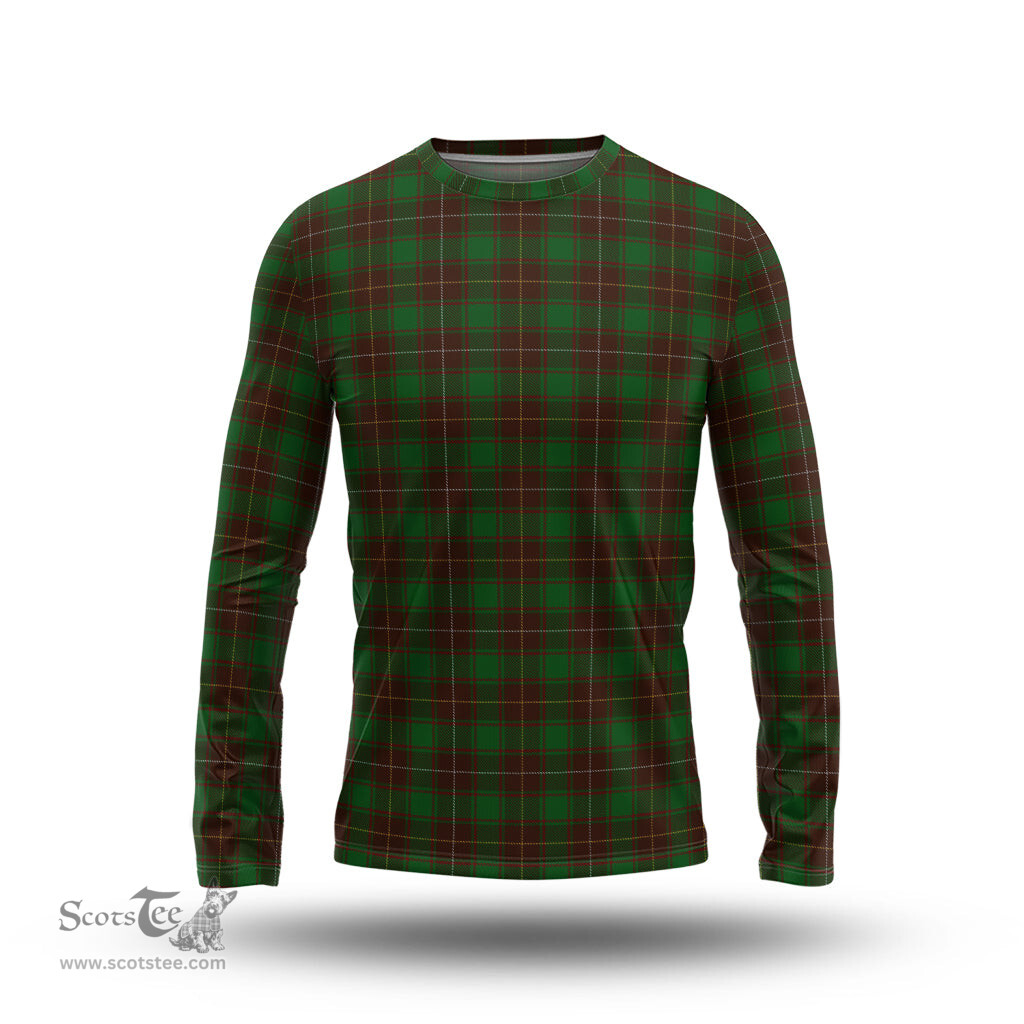 ScotsTee Shop Scottish MacFie Hunting Clan Tartan Long Sleeve T Shirt
