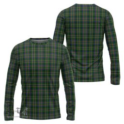 ScotsTee Shop Scottish Scott Green Clan Tartan Long Sleeve T Shirt