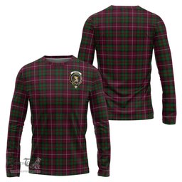 ScotsTee Shop Scottish Stewart of Bute Hunting Clan Crest Tartan Long Sleeve T Shirt