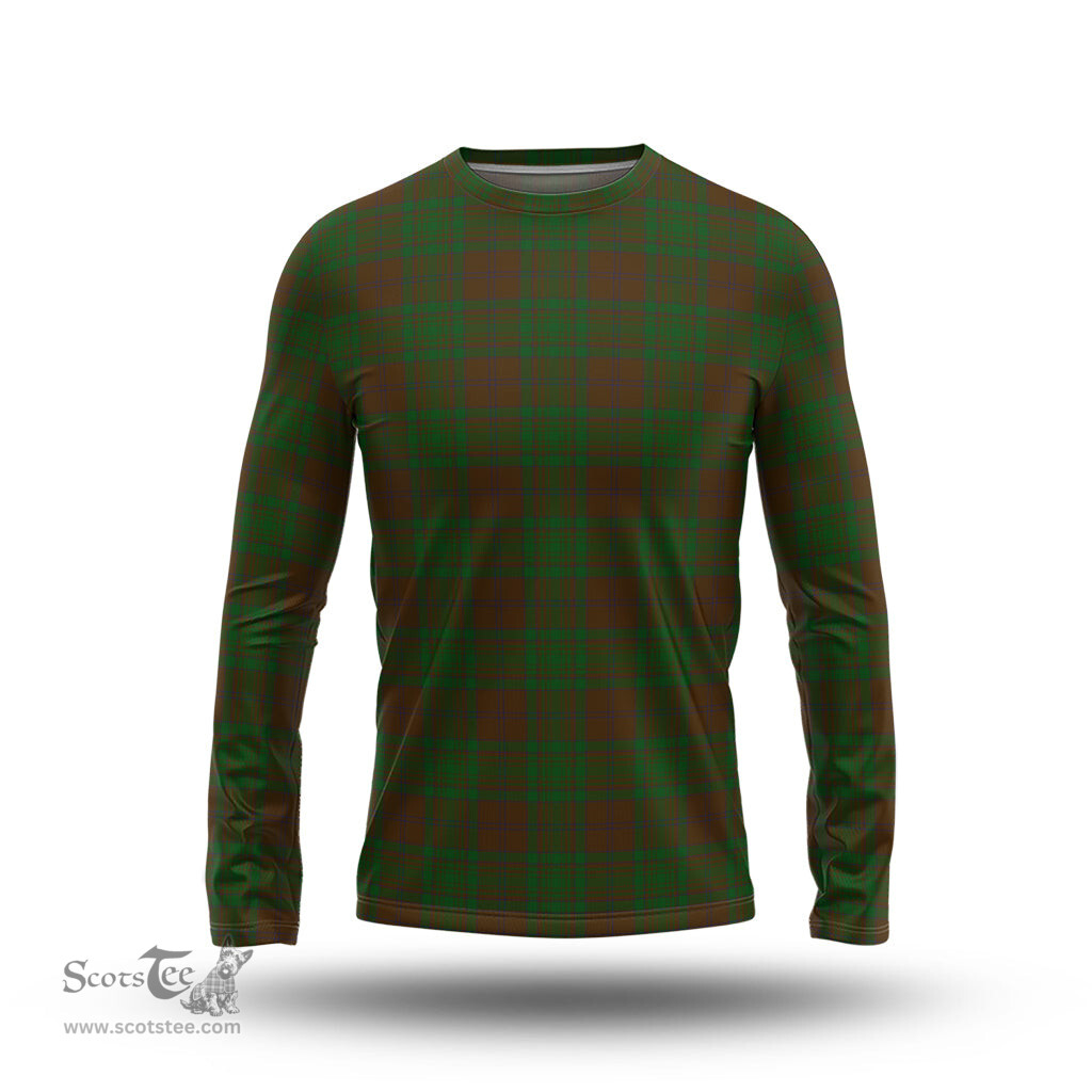ScotsTee Shop Scottish MacAlister of Glenbarr Hunting Clan Tartan Long Sleeve T Shirt