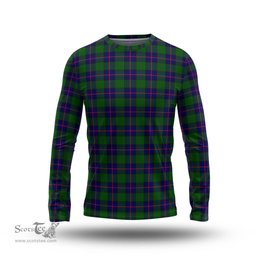 ScotsTee Shop Scottish Shaw Modern Clan Tartan Long Sleeve T Shirt