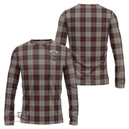 ScotsTee Shop Scottish MacInnes Ancient Hunting Clan Crest Tartan Long Sleeve T Shirt