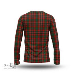 ScotsTee Shop Scottish MacInnes Hastie Clan Crest Tartan Long Sleeve T Shirt