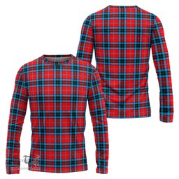 ScotsTee Shop Scottish MacTavish Modern Clan Tartan Long Sleeve T Shirt