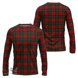 ScotsTee Shop Scottish Stewart of Atholl Clan Tartan Long Sleeve T Shirt