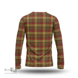 ScotsTee Shop Scottish MacMillan Old Weathered Clan Tartan Long Sleeve T Shirt