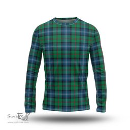 ScotsTee Shop Scottish Urquhart Ancient Clan Tartan Long Sleeve T Shirt