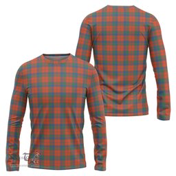 ScotsTee Shop Scottish Robertson Ancient Clan Tartan Long Sleeve T Shirt