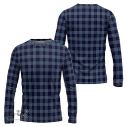 ScotsTee Shop Scottish Roberts of Wales Clan Tartan Long Sleeve T Shirt