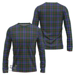 ScotsTee Shop Scottish Ogilvie (Ogilvy) Hunting Modern Clan Tartan Long Sleeve T Shirt
