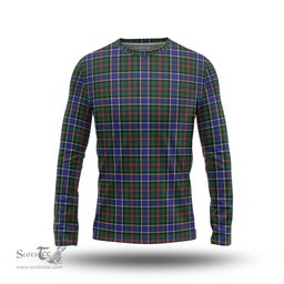ScotsTee Shop Scottish Ogilvie (Ogilvy) Hunting Modern Clan Tartan Long Sleeve T Shirt