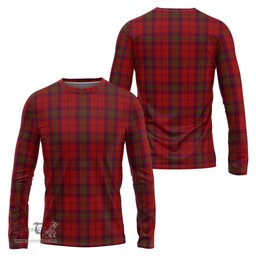 ScotsTee Shop Scottish Ross Old Clan Tartan Long Sleeve T Shirt