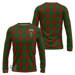 ScotsTee Shop Scottish Middleton Clan Crest Tartan Long Sleeve T Shirt