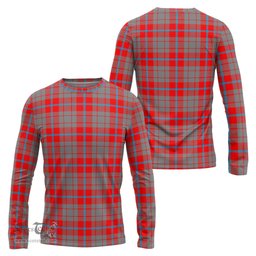 ScotsTee Shop Scottish Moubray Clan Tartan Long Sleeve T Shirt