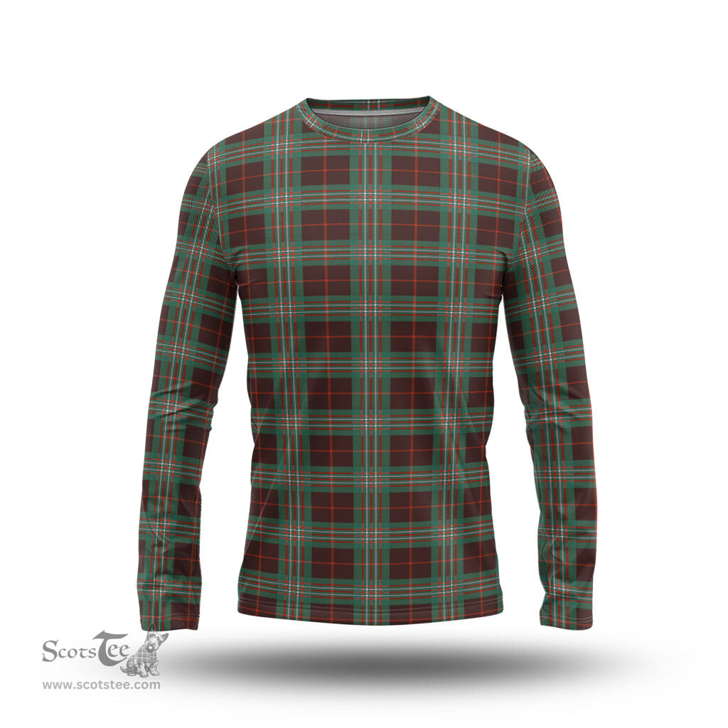 ScotsTee Shop Scottish Scott Brown Ancient Clan Tartan Long Sleeve T Shirt