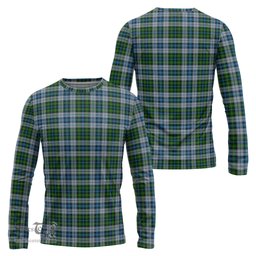ScotsTee Shop Scottish MacNeil Dress Clan Tartan Long Sleeve T Shirt