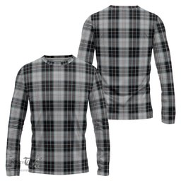 ScotsTee Shop Scottish MacRae Dress Clan Tartan Long Sleeve T Shirt