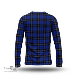 ScotsTee Shop Scottish Swan Clan Tartan Long Sleeve T Shirt