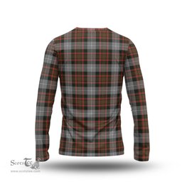 ScotsTee Shop Scottish MacRae Hunting Weathered Clan Crest Tartan Long Sleeve T Shirt