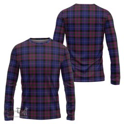 ScotsTee Shop Scottish Pride of Scotland Clan Tartan Long Sleeve T Shirt