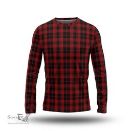 ScotsTee Shop Scottish Murray of Ochtertyre Clan Tartan Long Sleeve T Shirt