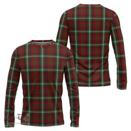 ScotsTee Shop Scottish Maguire Clan Tartan Long Sleeve T Shirt