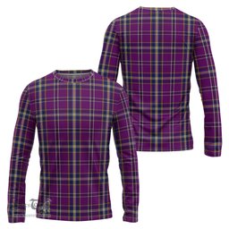 ScotsTee Shop Scottish O'Riagain Clan Tartan Long Sleeve T Shirt