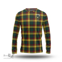 ScotsTee Shop Scottish MacMillan Old Modern Clan Crest Tartan Long Sleeve T Shirt