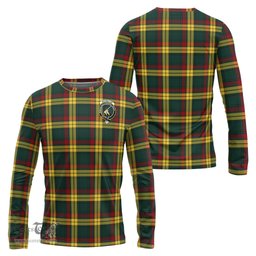 ScotsTee Shop Scottish MacMillan Old Modern Clan Crest Tartan Long Sleeve T Shirt