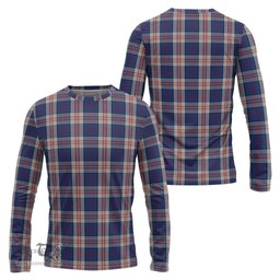 ScotsTee Shop Scottish Stewart of Appin Hunting Dress Clan Tartan Long Sleeve T Shirt