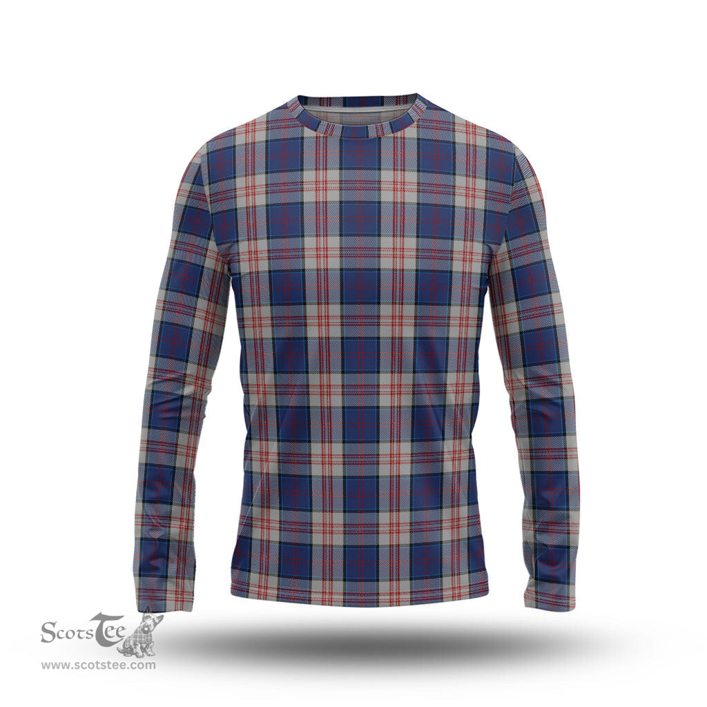 ScotsTee Shop Scottish Stewart of Appin Hunting Dress Clan Tartan Long Sleeve T Shirt