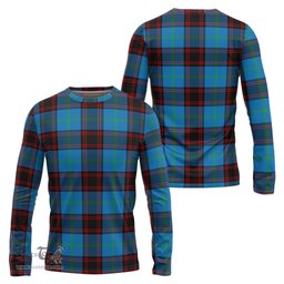 ScotsTee Shop Scottish Wedderburn Clan Tartan Long Sleeve T Shirt