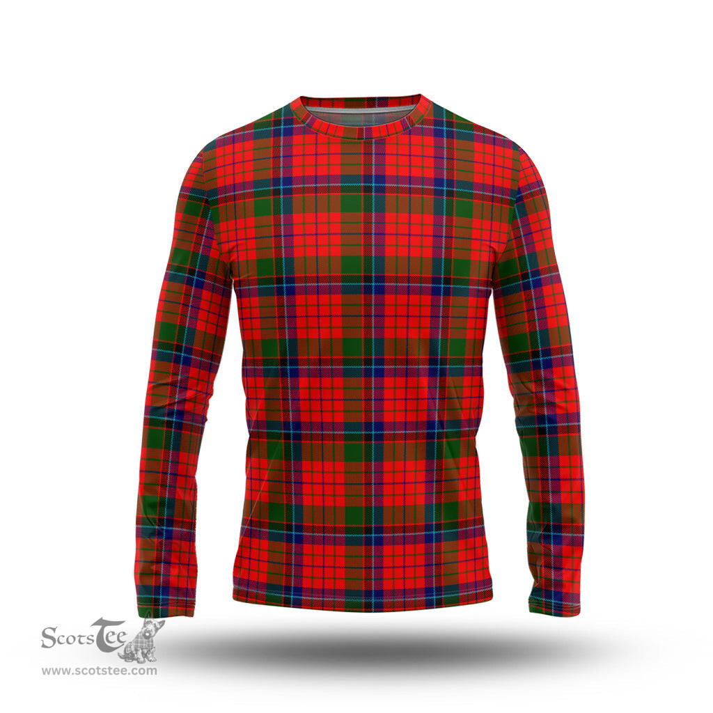 ScotsTee Shop Scottish MacNicol of Scorrybreac Clan Tartan Long Sleeve T Shirt