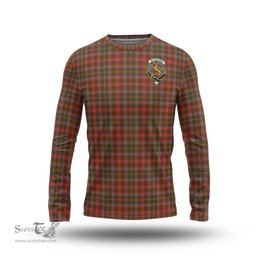 ScotsTee Shop Scottish MacKintosh Hunting Weathered Clan Crest Tartan Long Sleeve T Shirt
