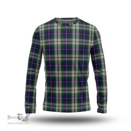 ScotsTee Shop Scottish MacLeod Of Californian Clan Tartan Long Sleeve T Shirt