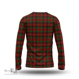 ScotsTee Shop Scottish MacNicol Clan Crest Tartan Long Sleeve T Shirt