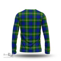ScotsTee Shop Scottish Maitland Clan Crest Tartan Long Sleeve T Shirt