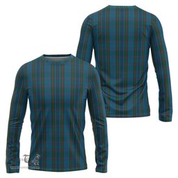 ScotsTee Shop Scottish Watkins of Wales Clan Tartan Long Sleeve T Shirt